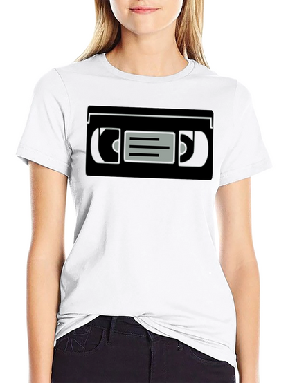 Retro VHS Tape Graphic Tee - Classic Style