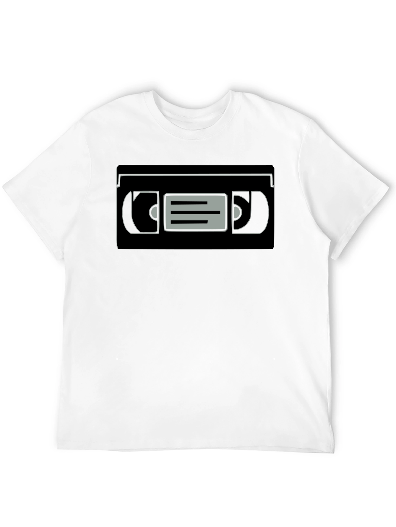 Retro VHS Tape Graphic Tee - Classic Style
