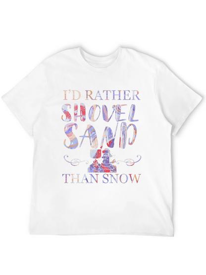 Shovel Sand Graphic T-Shirt