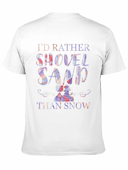 Shovel Sand Graphic T-Shirt