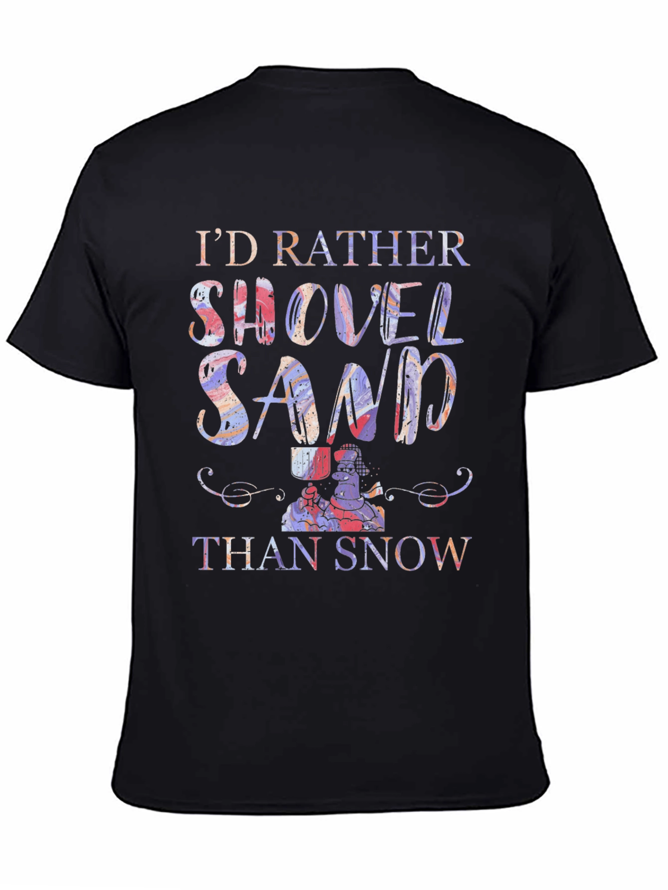 Shovel Sand Graphic T-Shirt