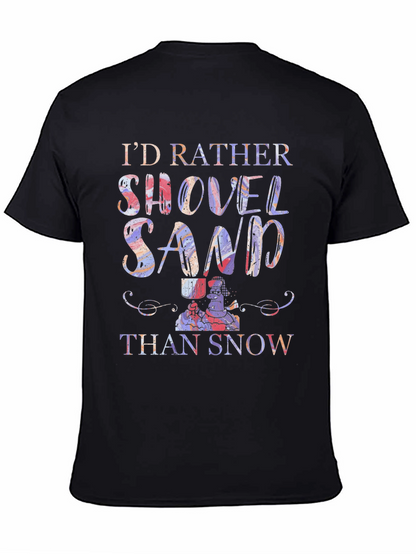 Shovel Sand Graphic T-Shirt