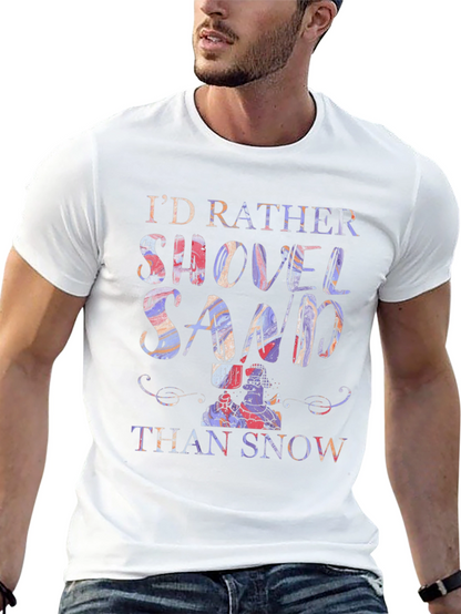 Shovel Sand Graphic T-Shirt