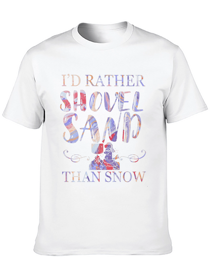Shovel Sand Graphic T-Shirt