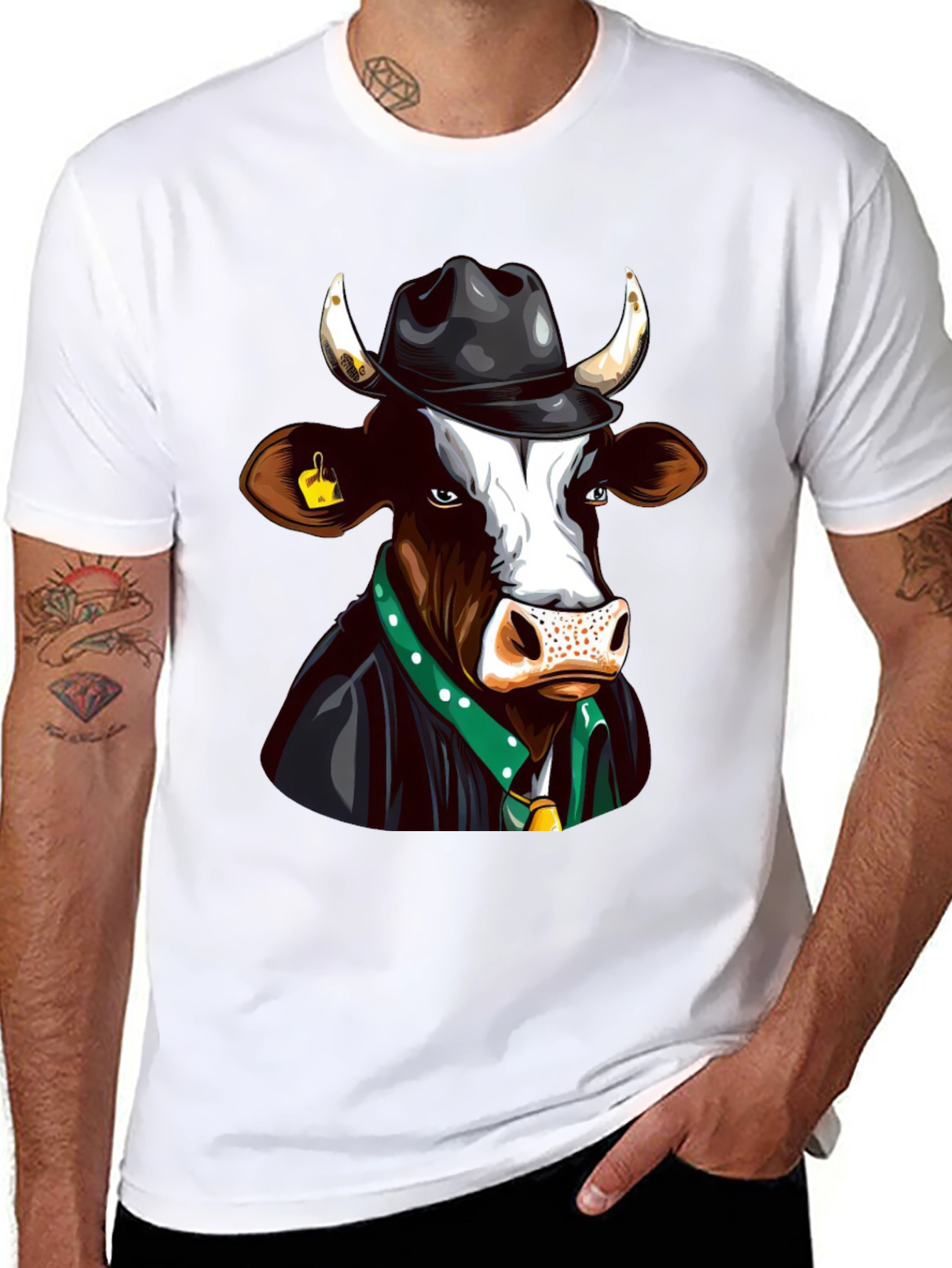 Cow Boss T-Shirt - Unique Graphic Tee