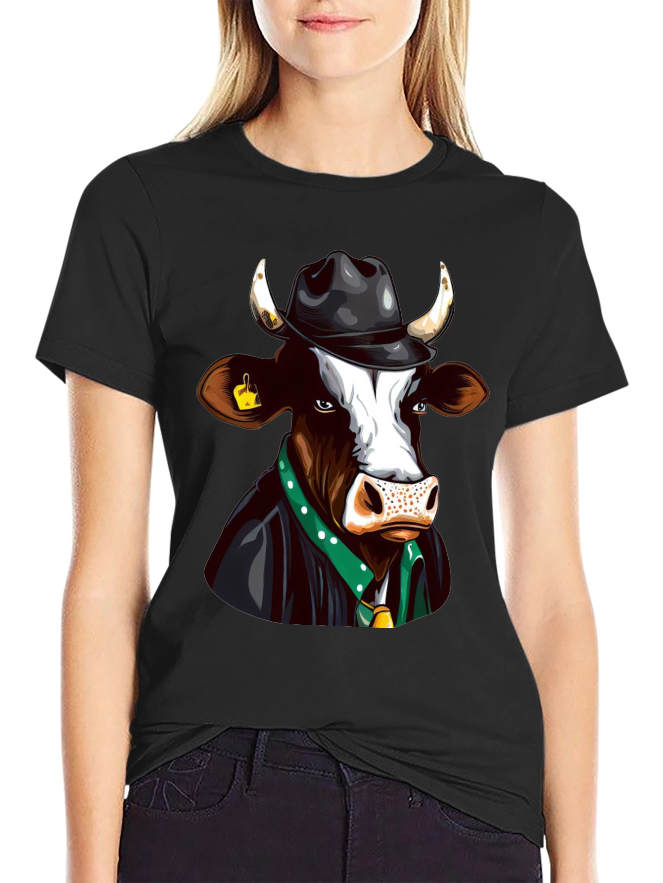 Cow Boss T-Shirt - Unique Graphic Tee