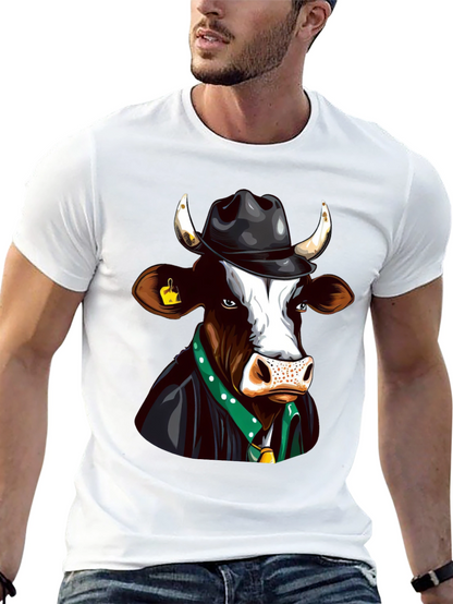 Cow Boss T-Shirt - Unique Graphic Tee