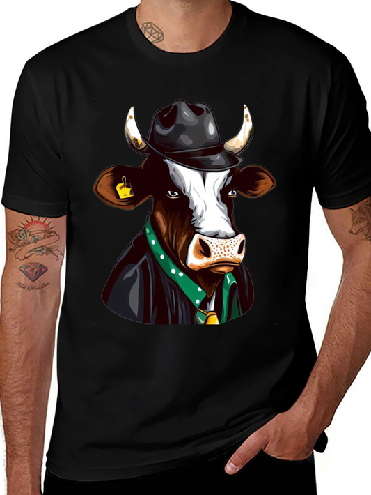 Cow Boss T-Shirt - Unique Graphic Tee