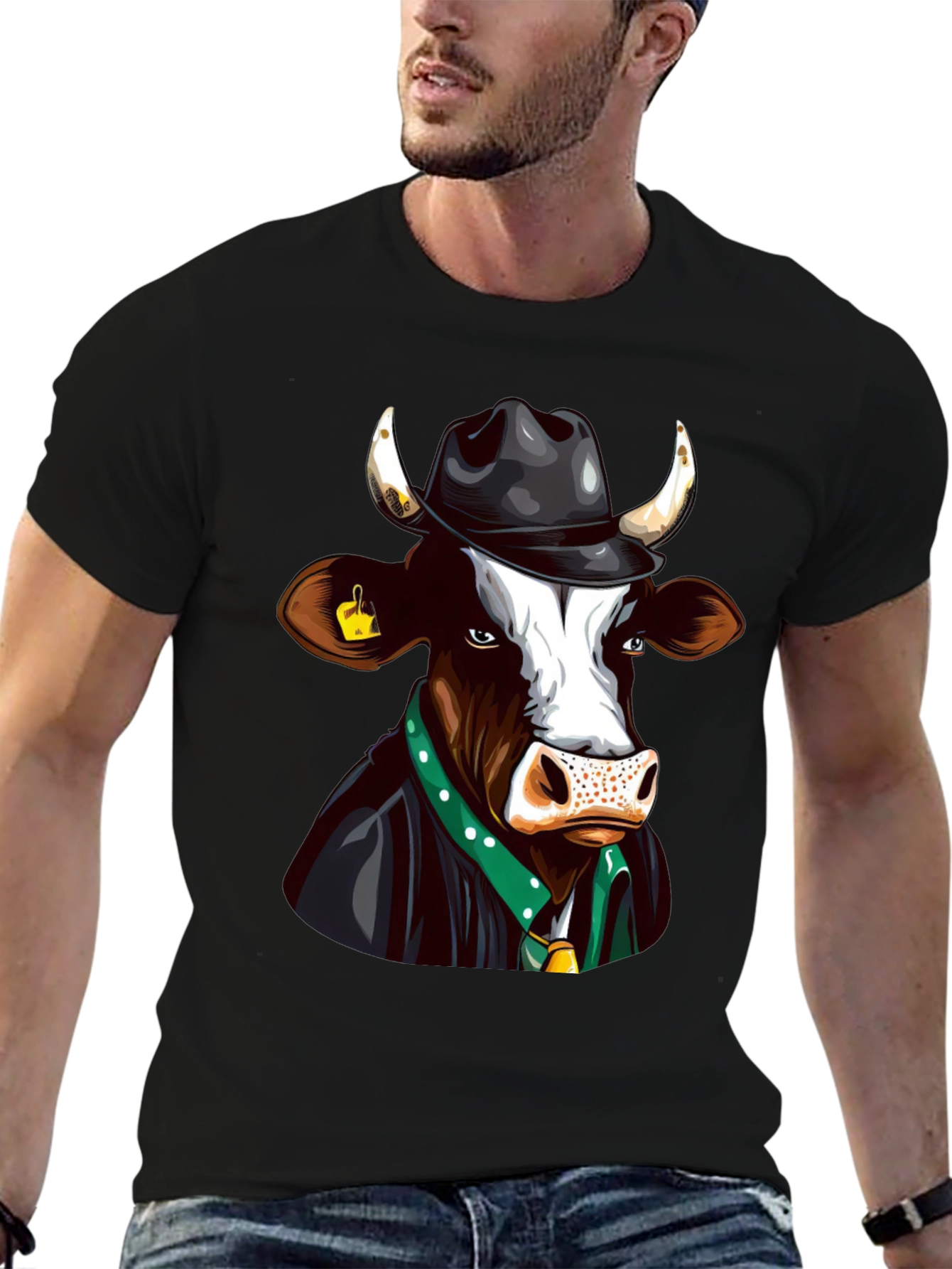 Cow Boss T-Shirt - Unique Graphic Tee