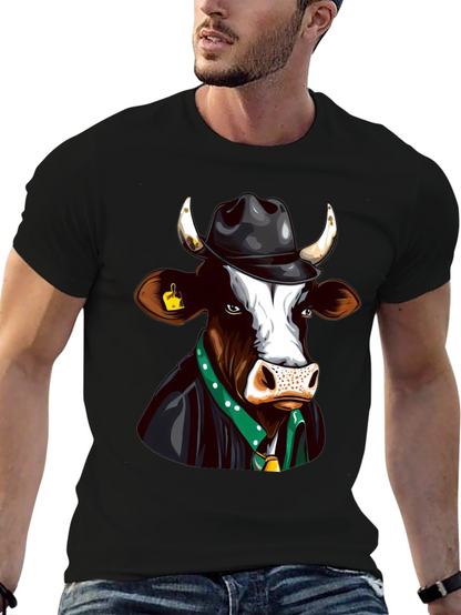 Cow Boss T-Shirt - Unique Graphic Tee