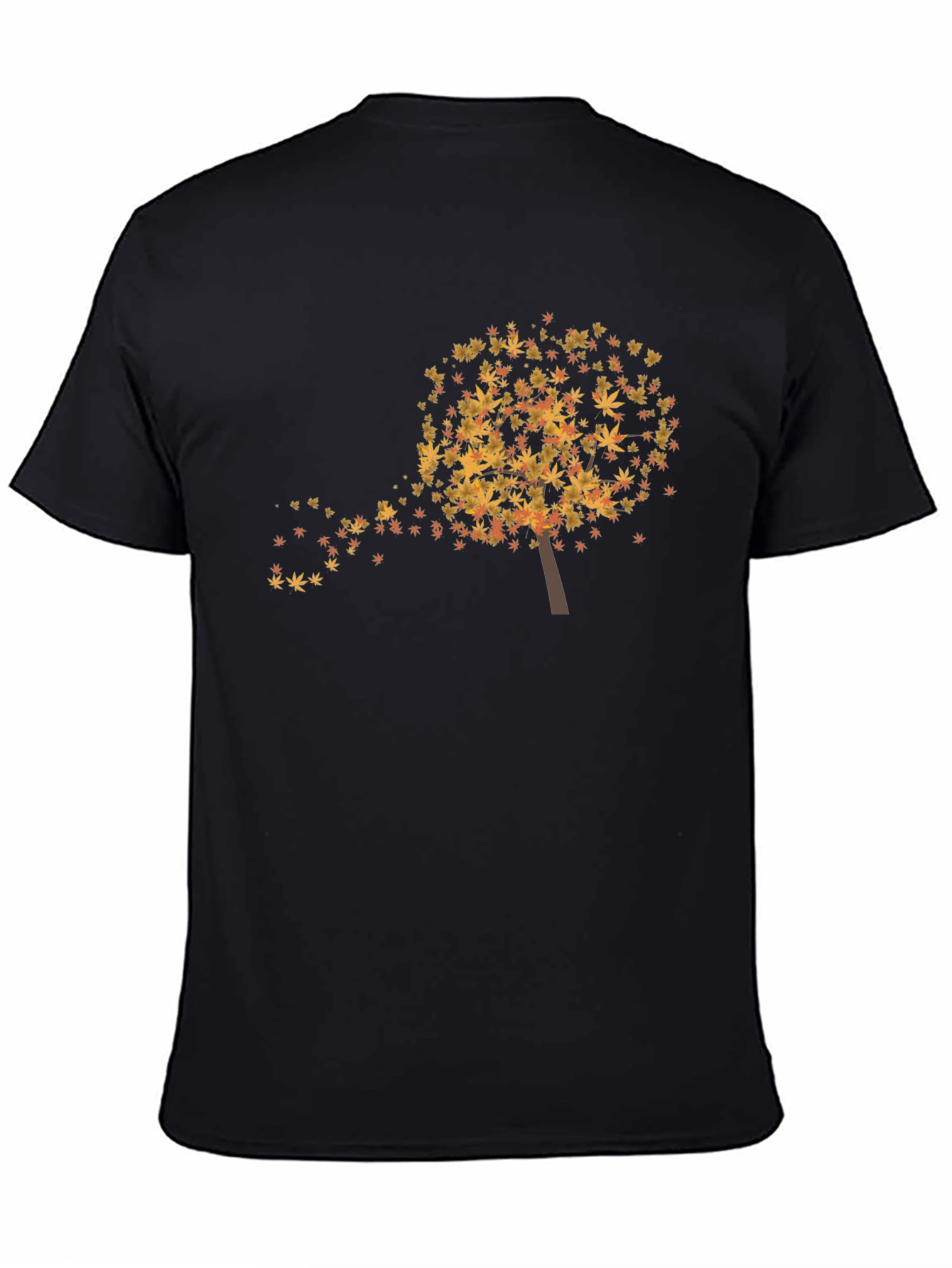Fall Leaves Tree Graphic T-Shirt - Soft & Stylish