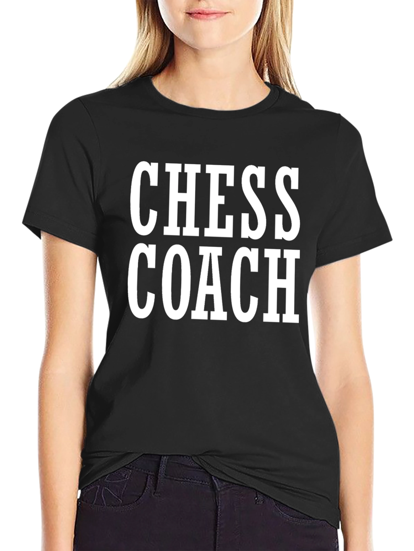 Chess Coach Graphic Tee - Black