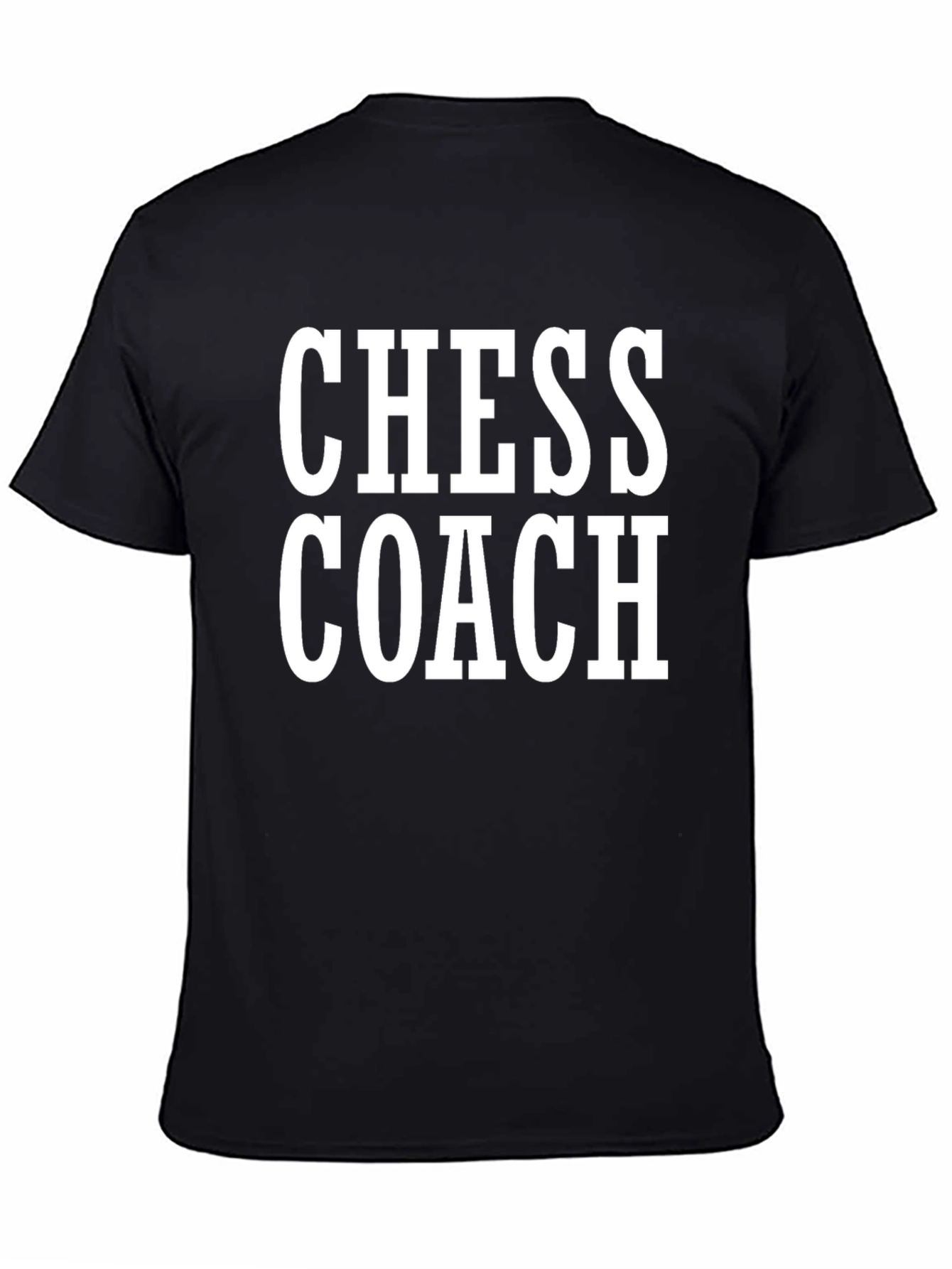 Chess Coach Graphic Tee - Black