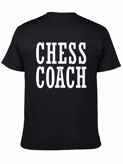 Chess Coach Graphic Tee - Black