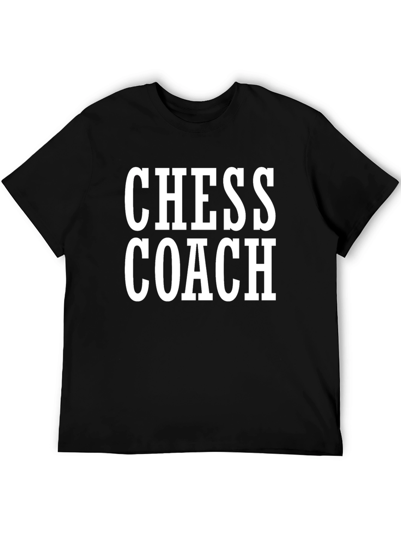 Chess Coach Graphic Tee - Black