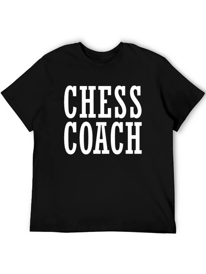 Chess Coach Graphic Tee - Black