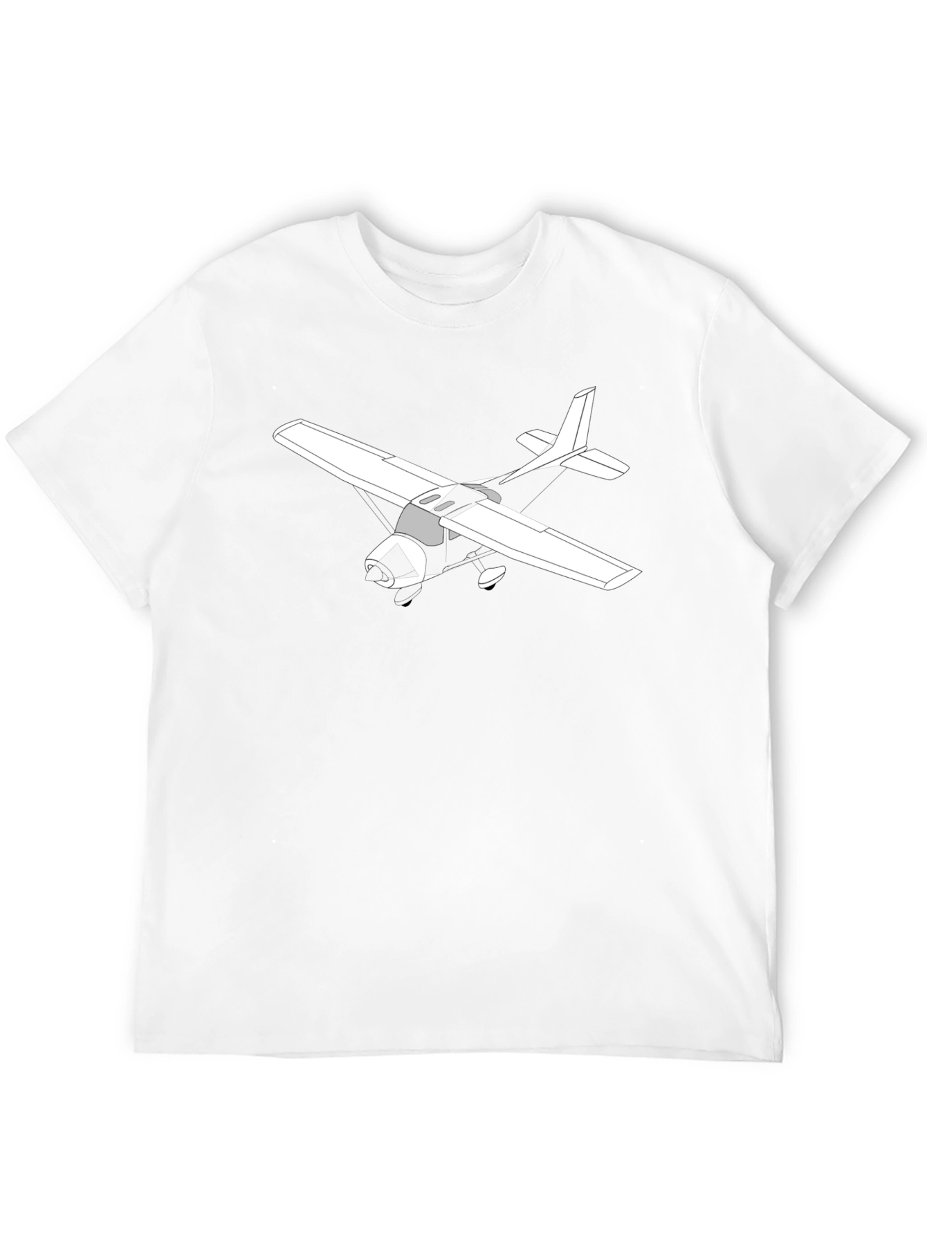 Airplane Graphic Tee - Aviation Enthusiast Shirt