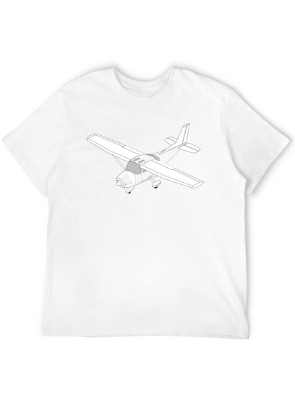 Airplane Graphic Tee - Aviation Enthusiast Shirt