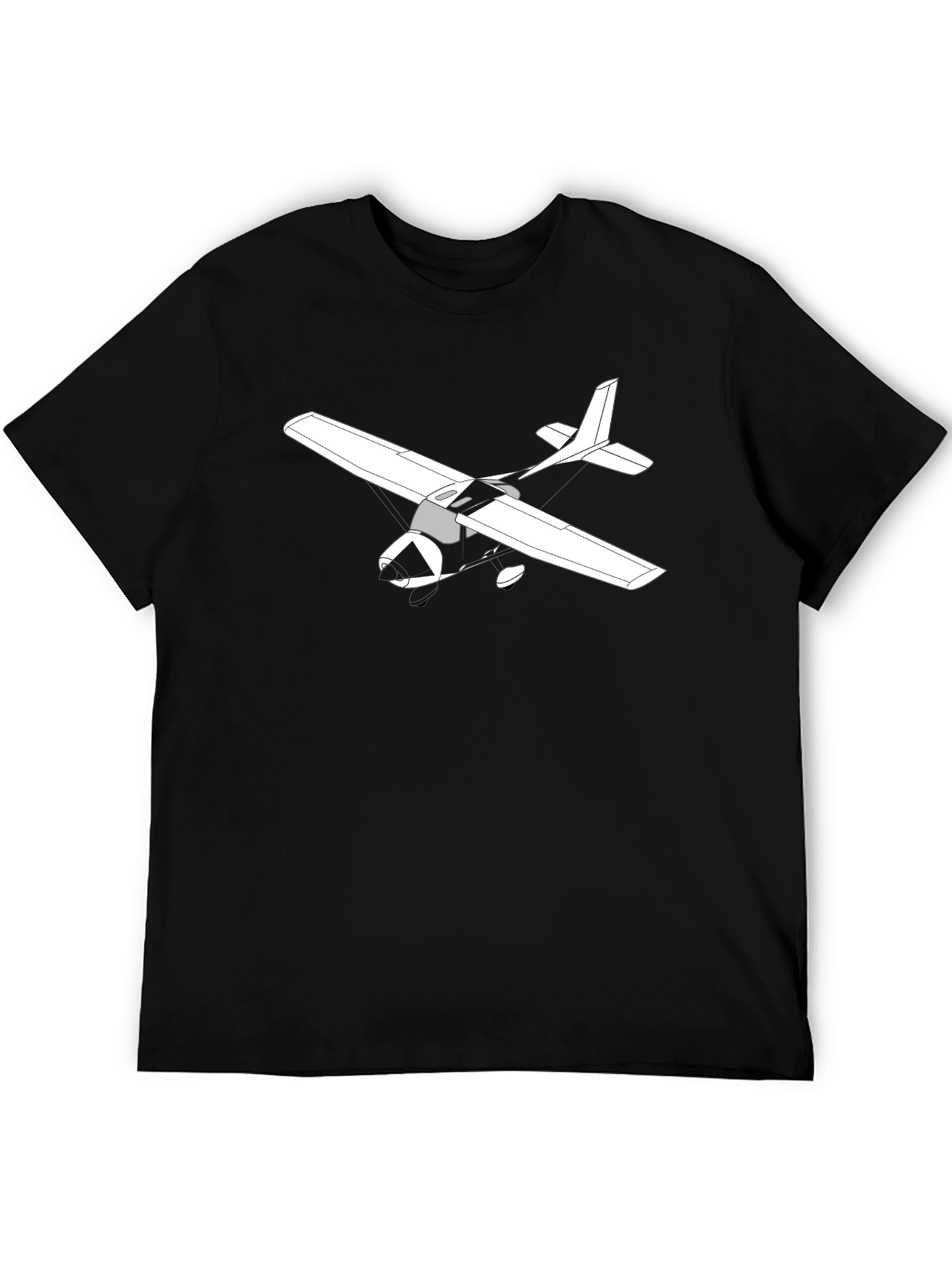 Airplane Graphic Tee - Aviation Enthusiast Shirt