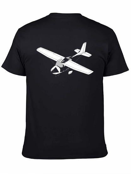 Airplane Graphic Tee - Aviation Enthusiast Shirt