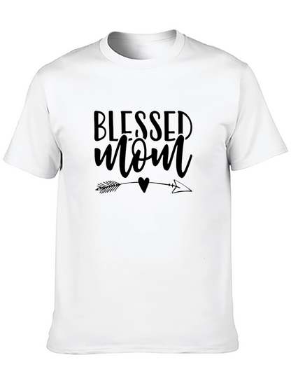 Blessed Mom Graphic T-Shirt - Stylish & Comfortable