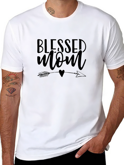 Blessed Mom Graphic T-Shirt - Stylish & Comfortable