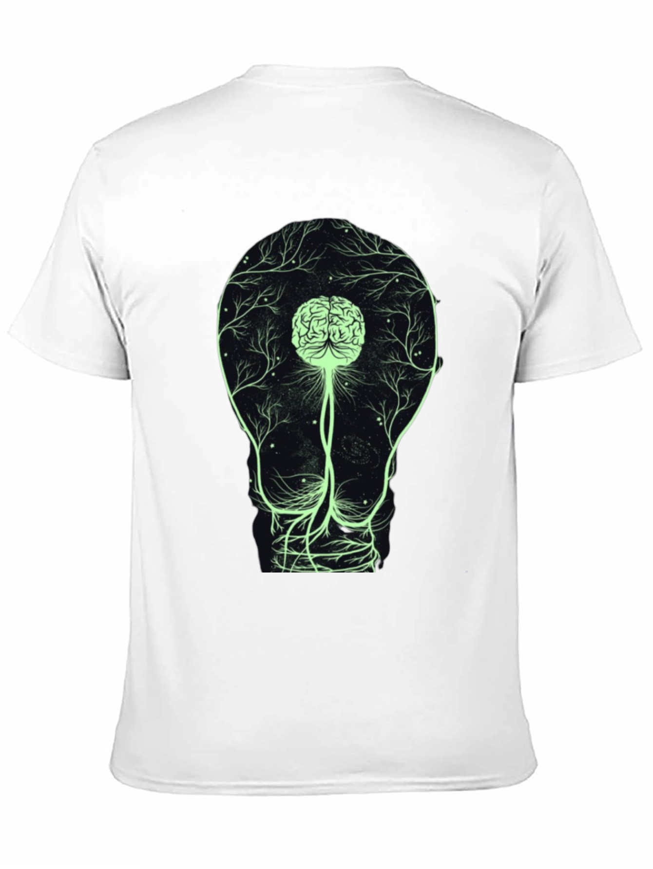 Brain Bulb Tee - Light Up Your Mind