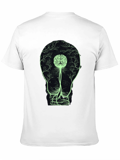 Brain Bulb Tee - Light Up Your Mind