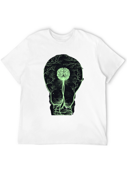Brain Bulb Tee - Light Up Your Mind