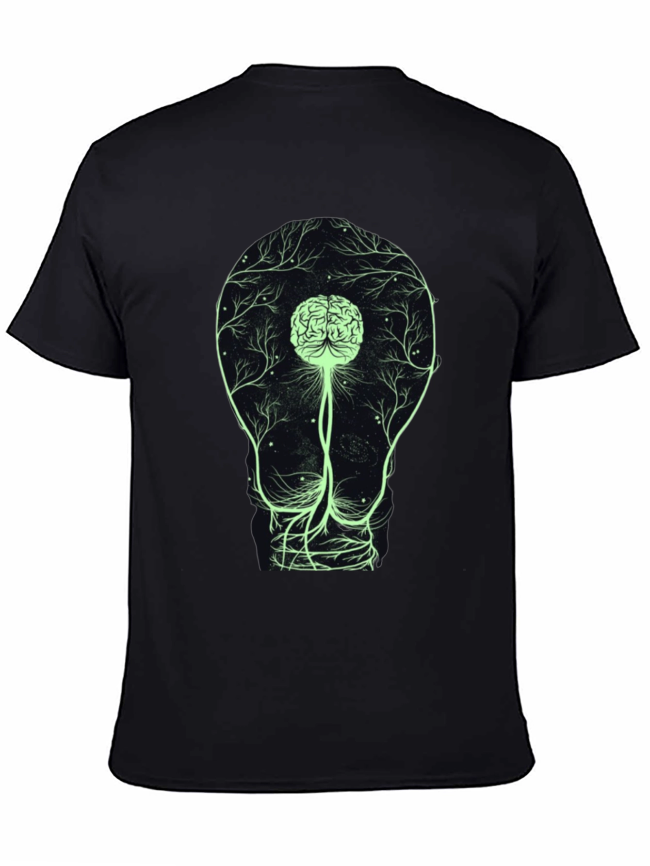 Brain Bulb Tee - Light Up Your Mind