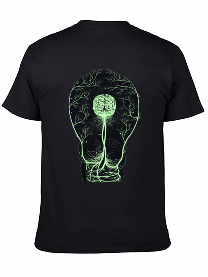 Brain Bulb Tee - Light Up Your Mind