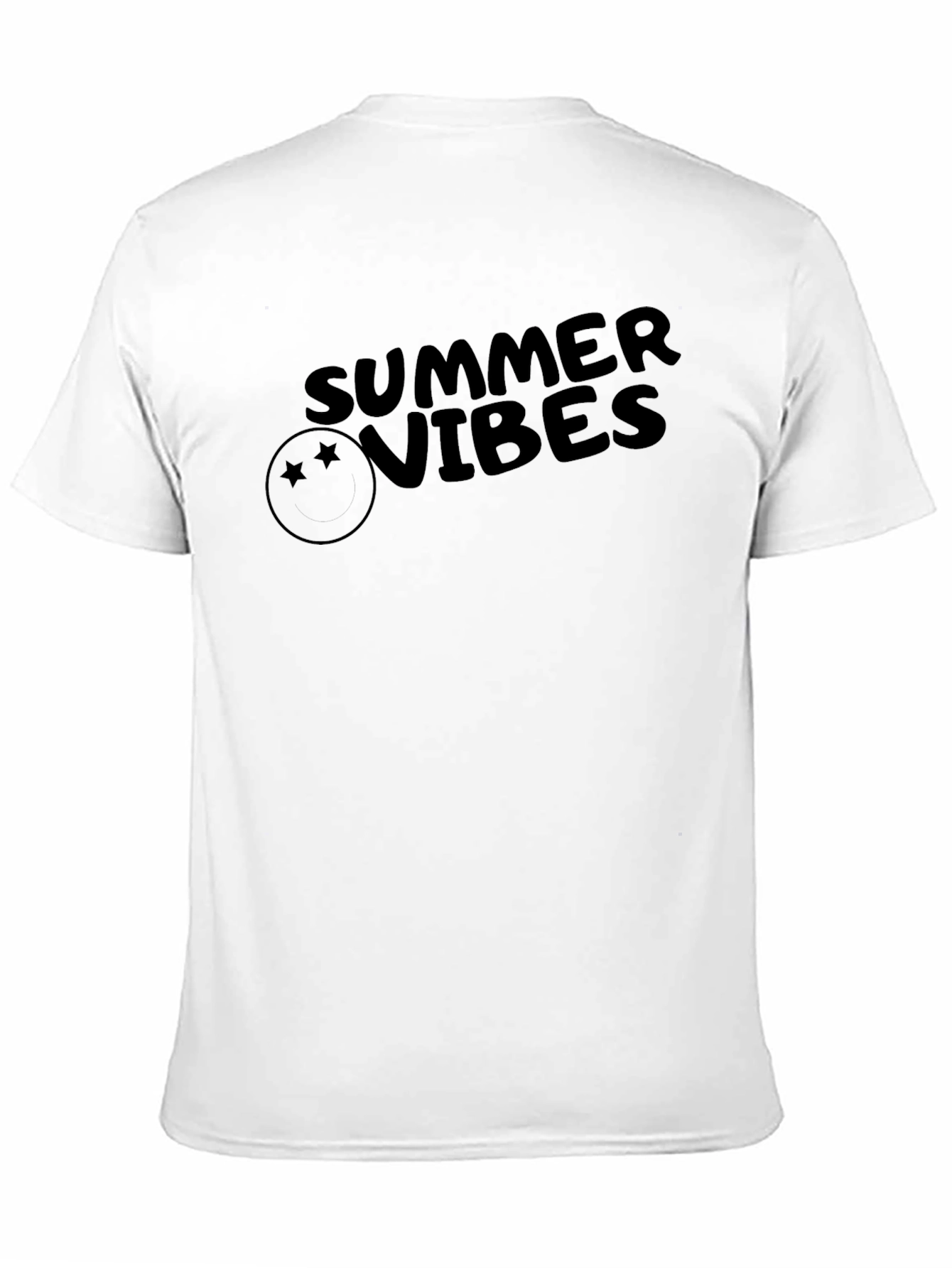 Summer Vibes Graphic Tee - Trendy Black T-Shirt