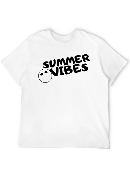 Summer Vibes Graphic Tee - Trendy Black T-Shirt
