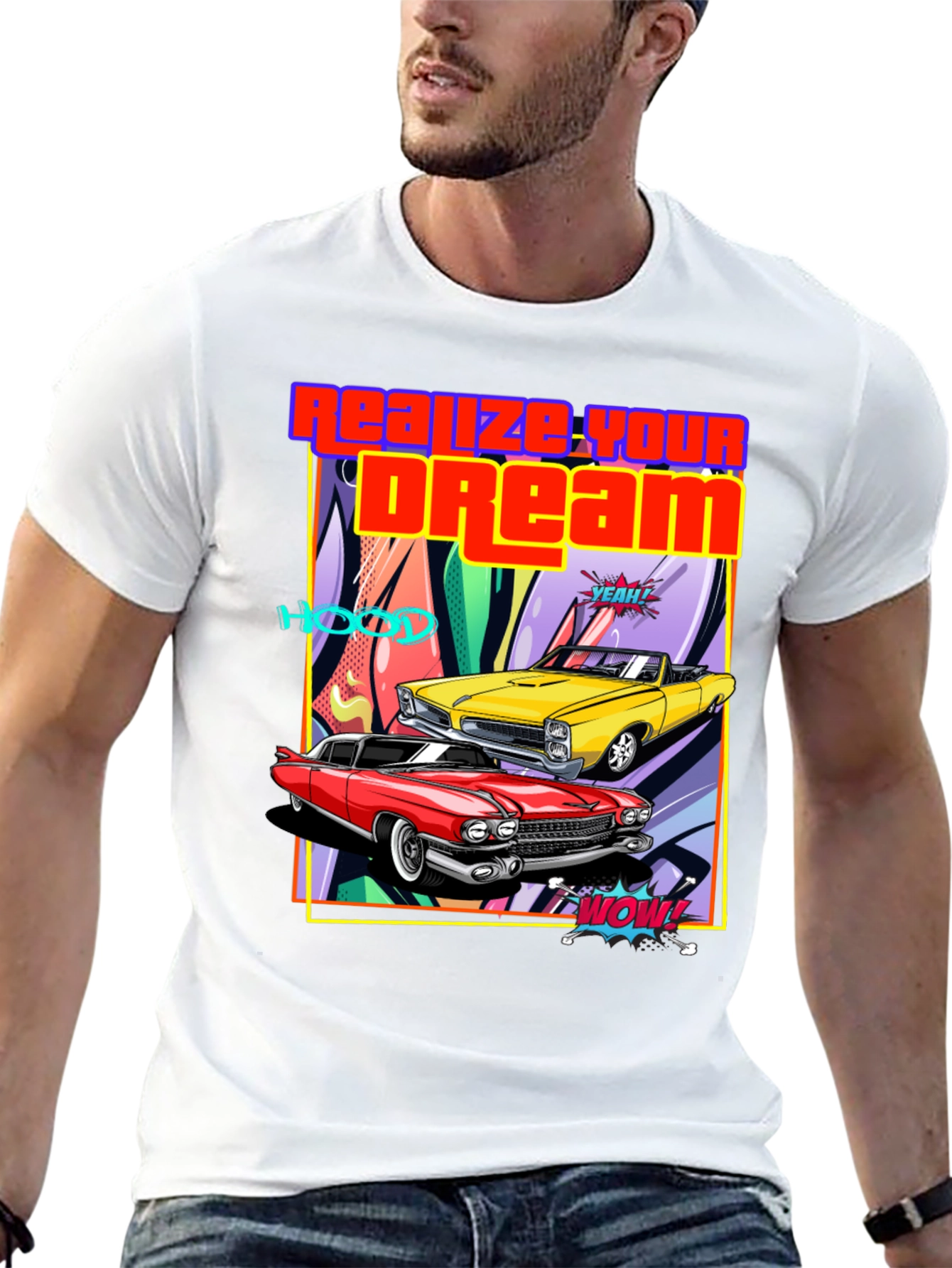 Realize Your Dream Classic Car T-Shirt