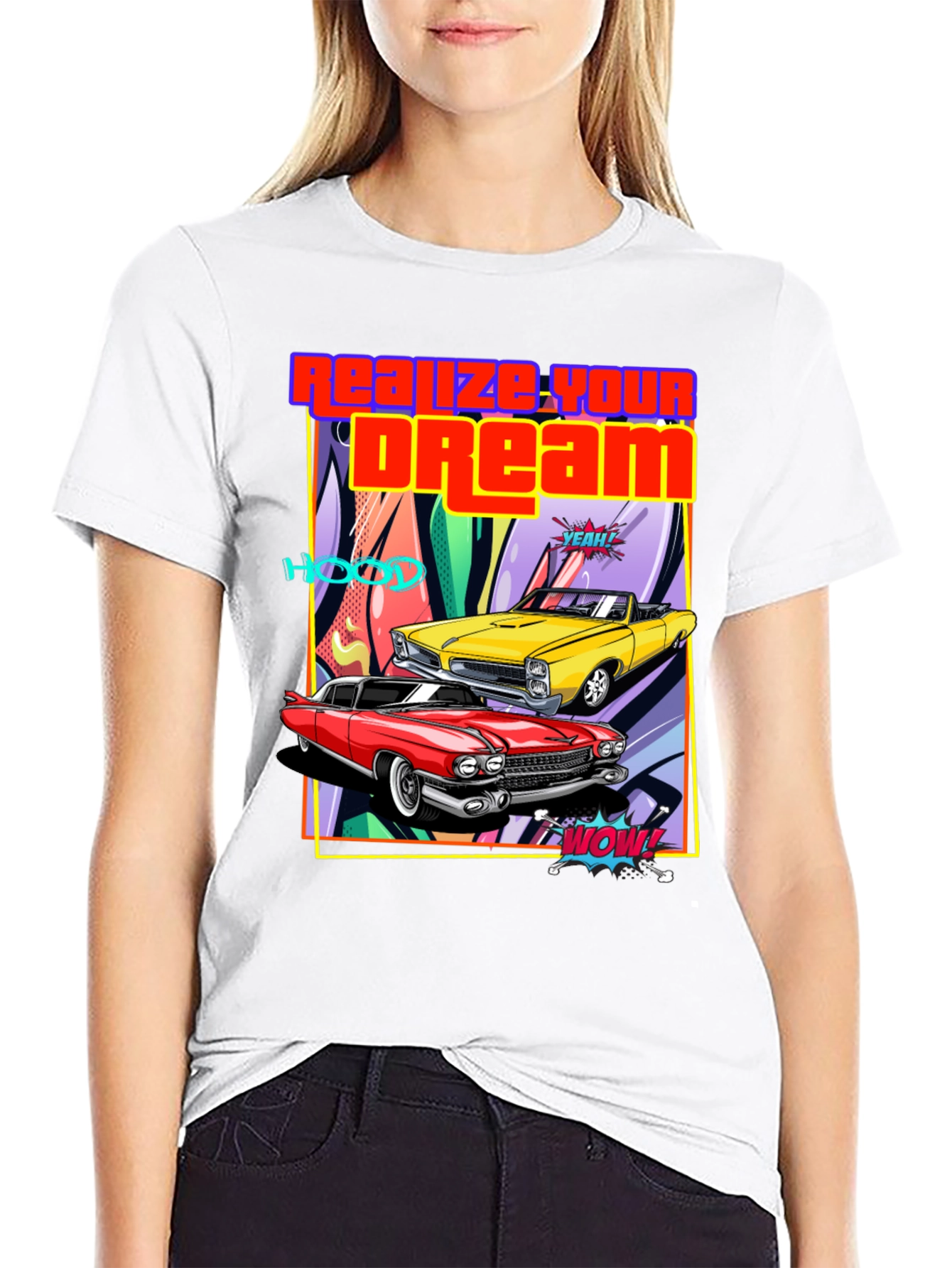 Realize Your Dream Classic Car T-Shirt