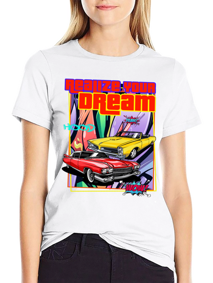 Realize Your Dream Classic Car T-Shirt