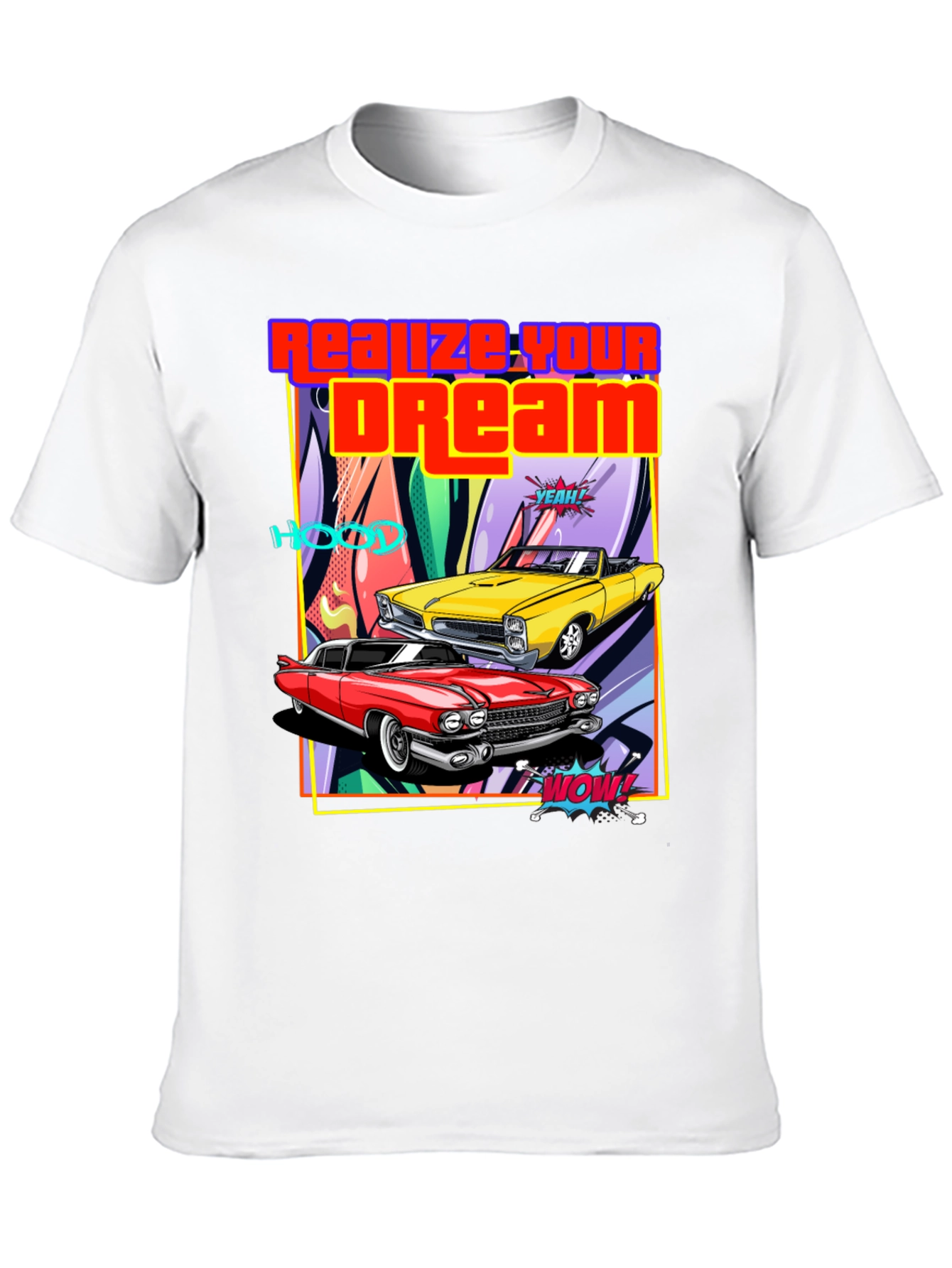 Realize Your Dream Classic Car T-Shirt