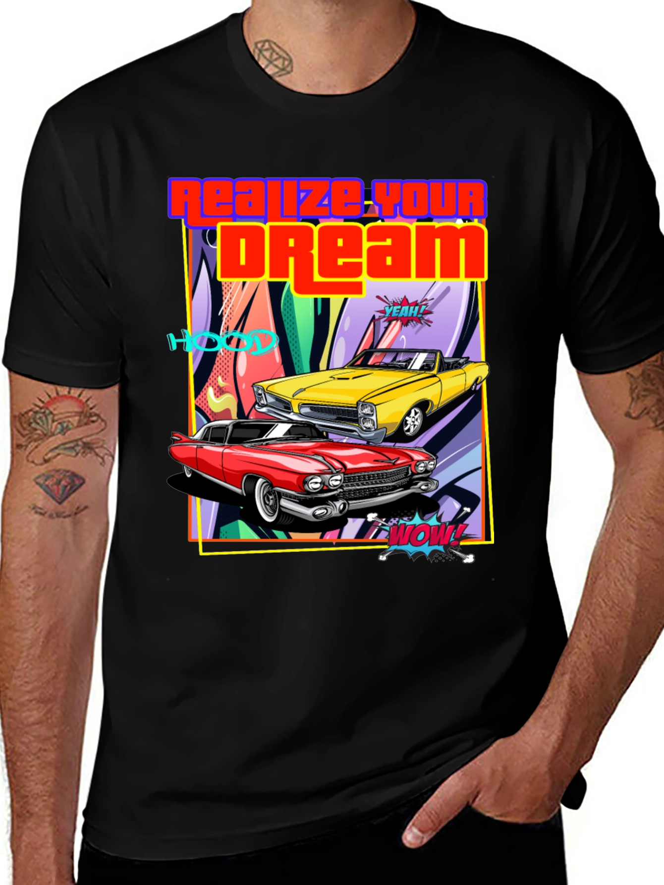 Realize Your Dream Classic Car T-Shirt