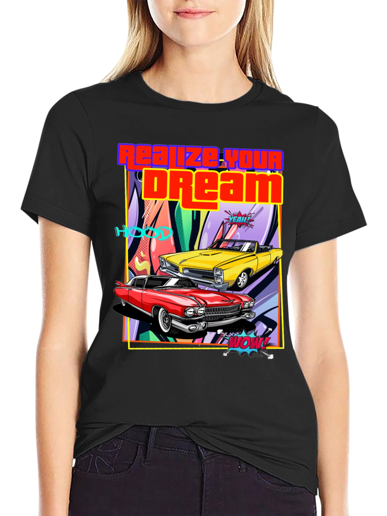 Realize Your Dream Classic Car T-Shirt