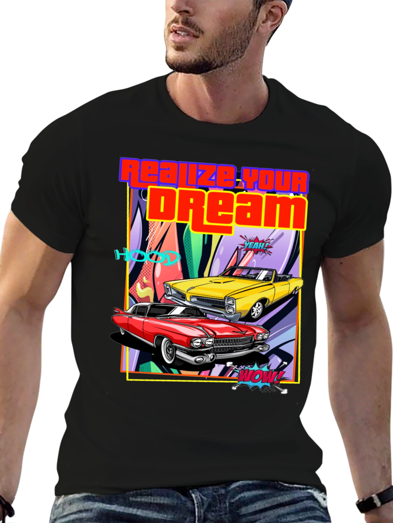 Realize Your Dream Classic Car T-Shirt