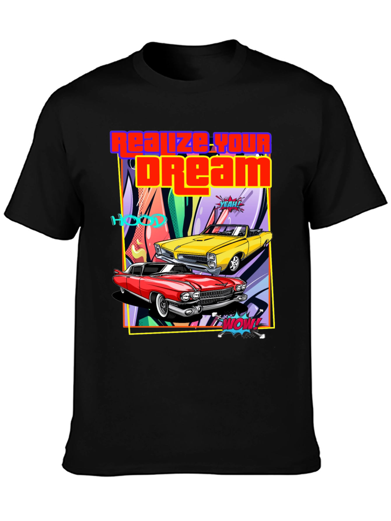 Realize Your Dream Classic Car T-Shirt