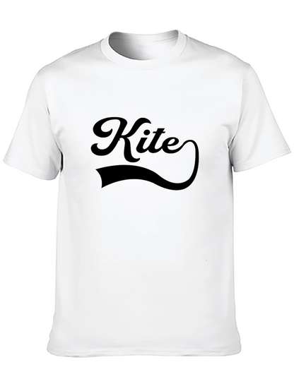 Kite Graphic Tee - Classic Style Black T-Shirt