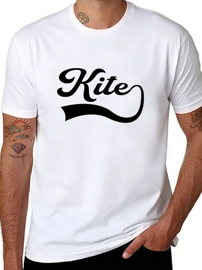 Kite Graphic Tee - Classic Style Black T-Shirt