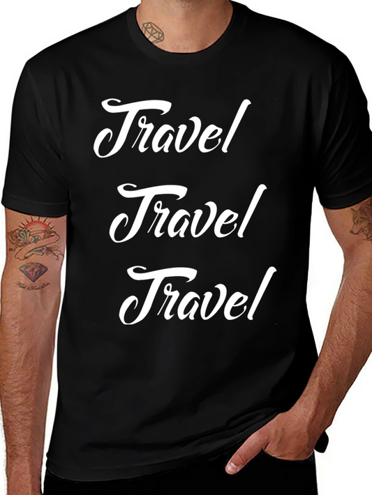 Travel T-Shirt - Stylish Graphic Tee