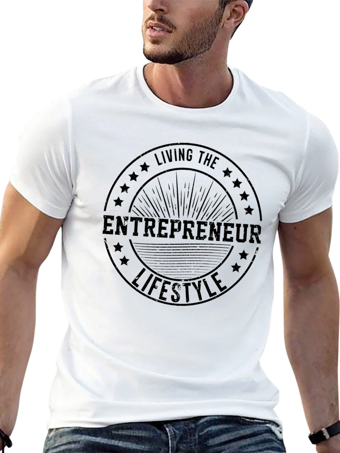 Entrepreneur Lifestyle Black T-Shirt