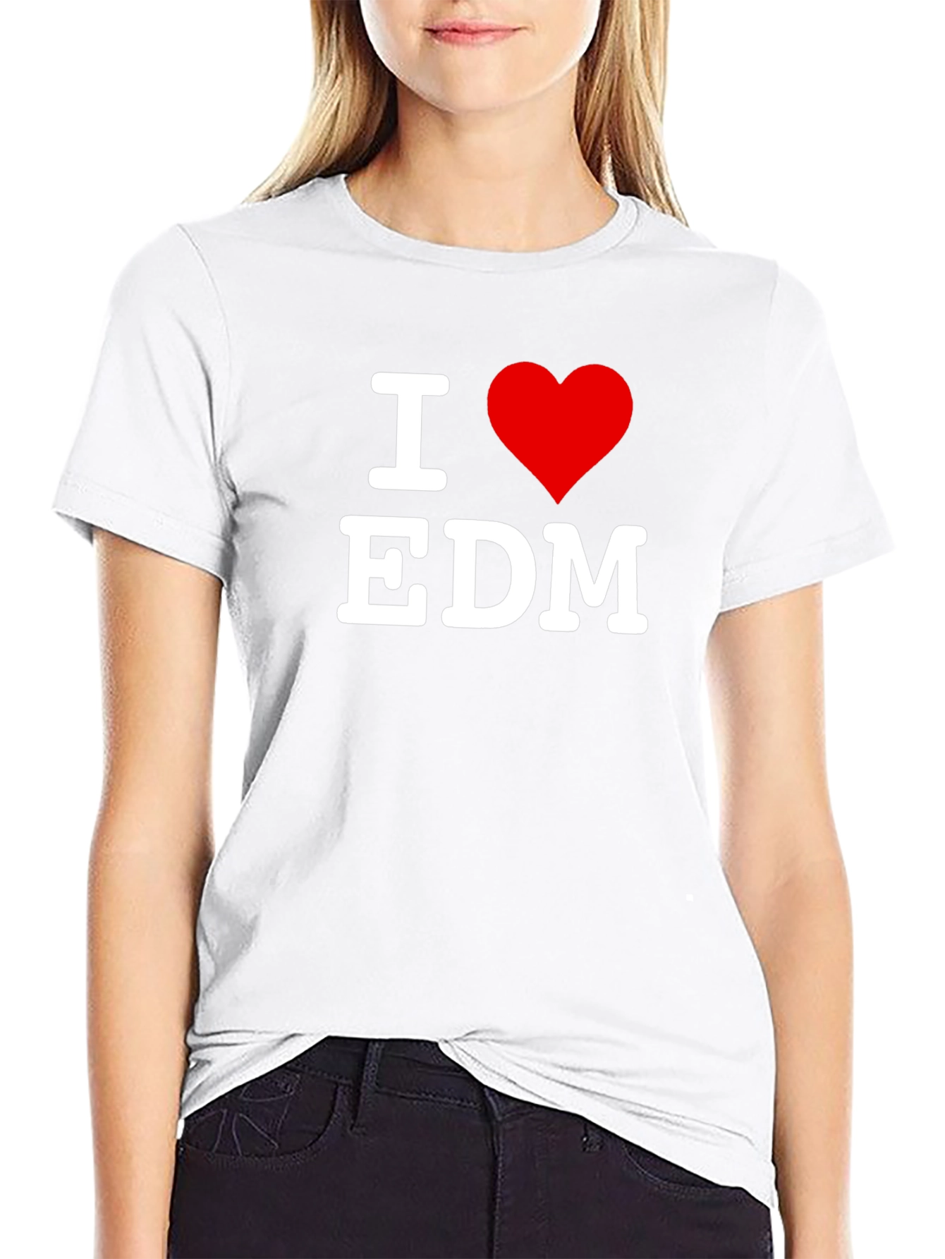 I Love EDM T-Shirt - Electronic Dance Music Tee
