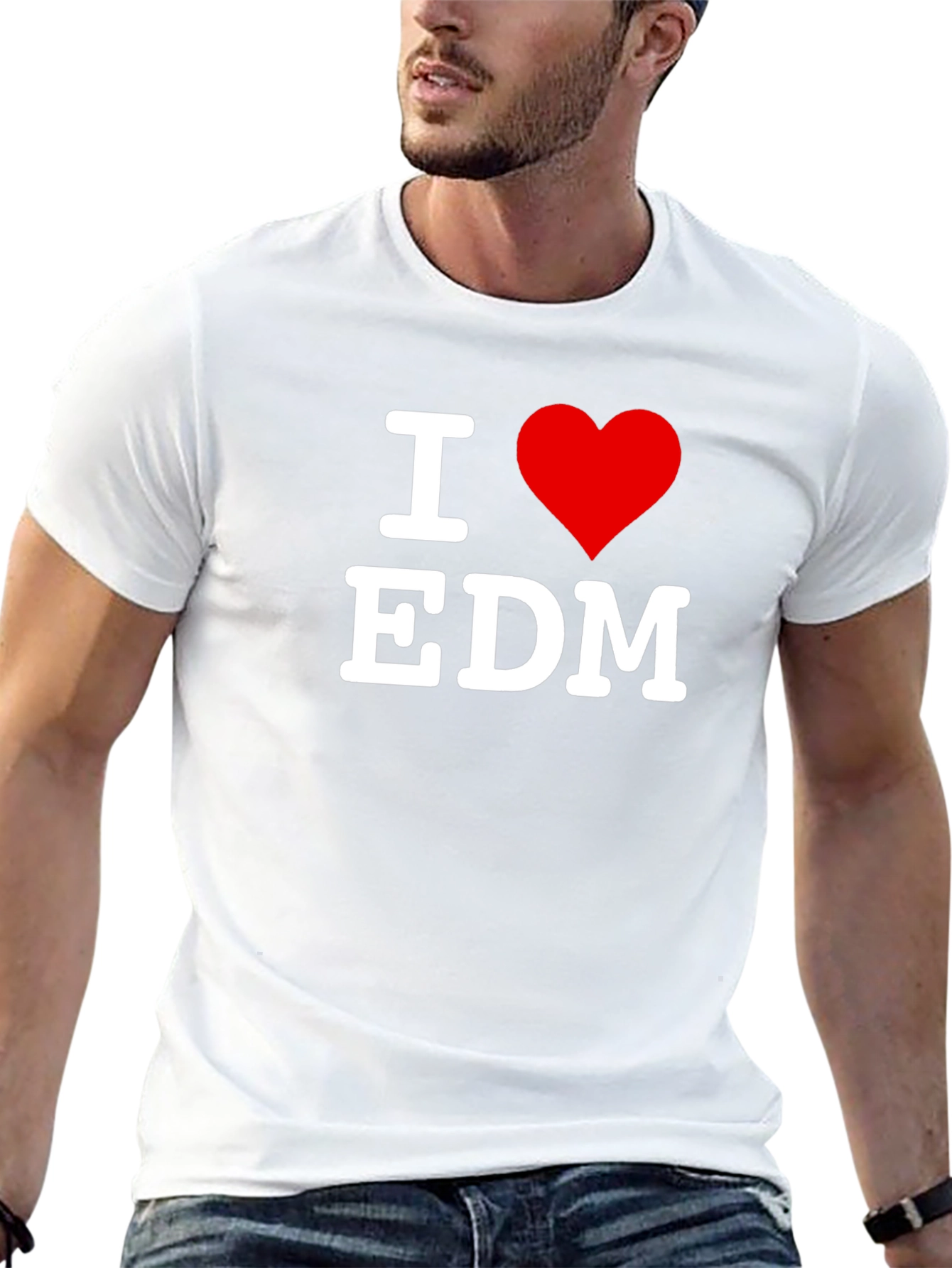 I Love EDM T-Shirt - Electronic Dance Music Tee