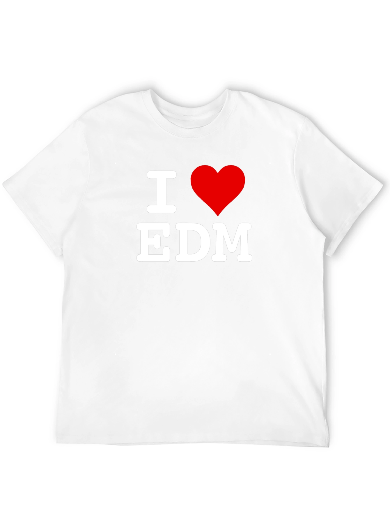 I Love EDM T-Shirt - Electronic Dance Music Tee