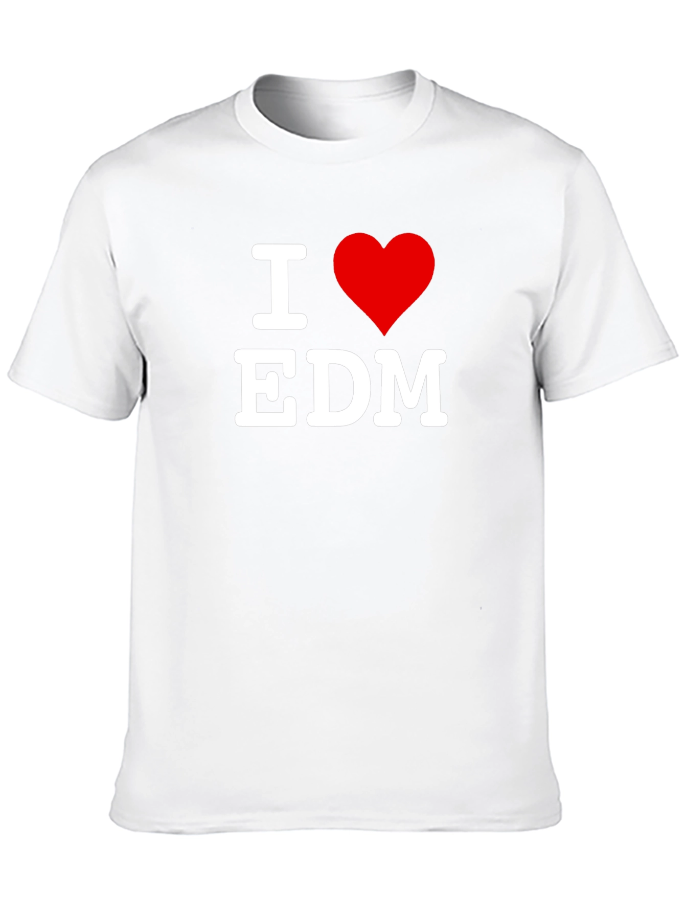 I Love EDM T-Shirt - Electronic Dance Music Tee