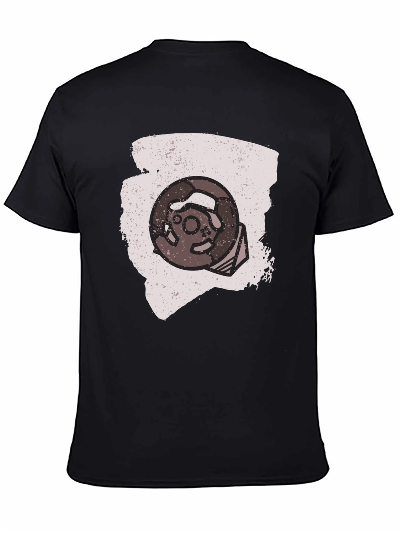Retro Gaming Wheel Graphic Tee - Gamer Style